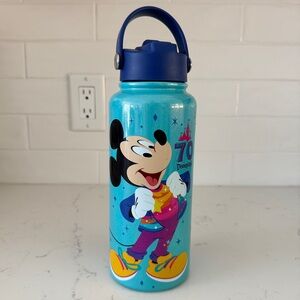 Mickey Mouse and Friends 33 oz. Stainless Steel Water Bottle – Disneyland 70th